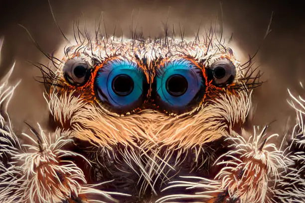 How many eyes do spiders have