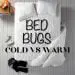 bed bugs cold vs warm